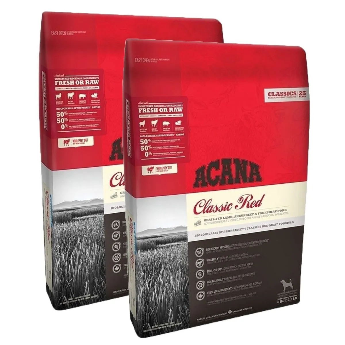 Dog Red Meat 2x9,7 kg>Acana Outlet