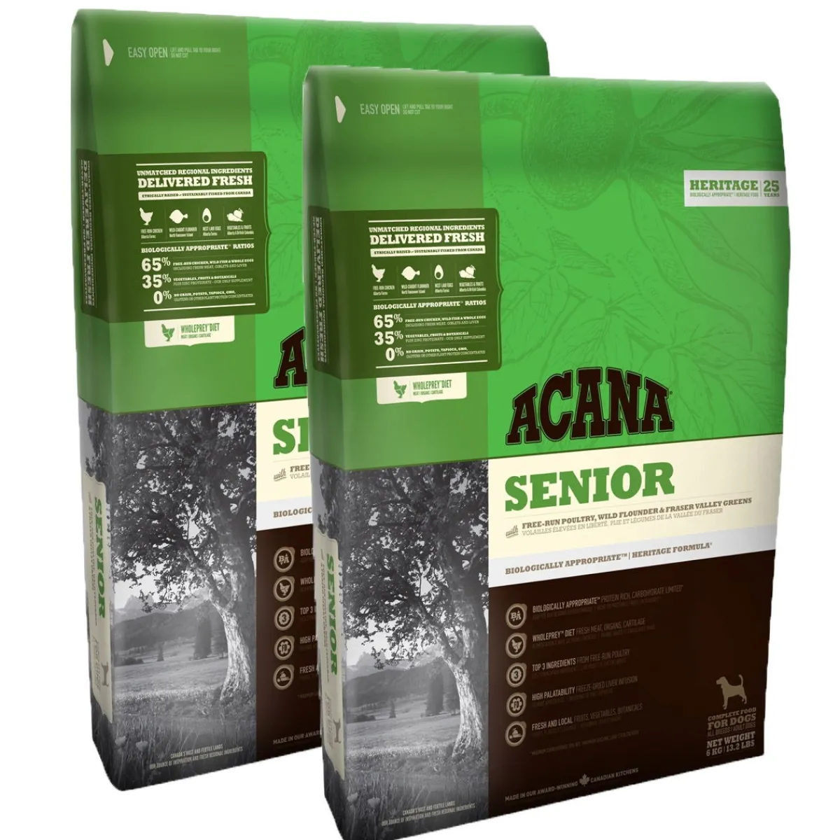 Dog Senior 2 x 11,4 kg>Acana Sale