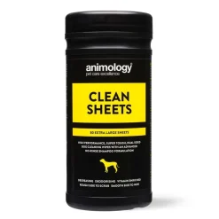 Clean Sheets -puhdistuspyyhkeet 80 kpl 20 x 27 cm>Animology Discount