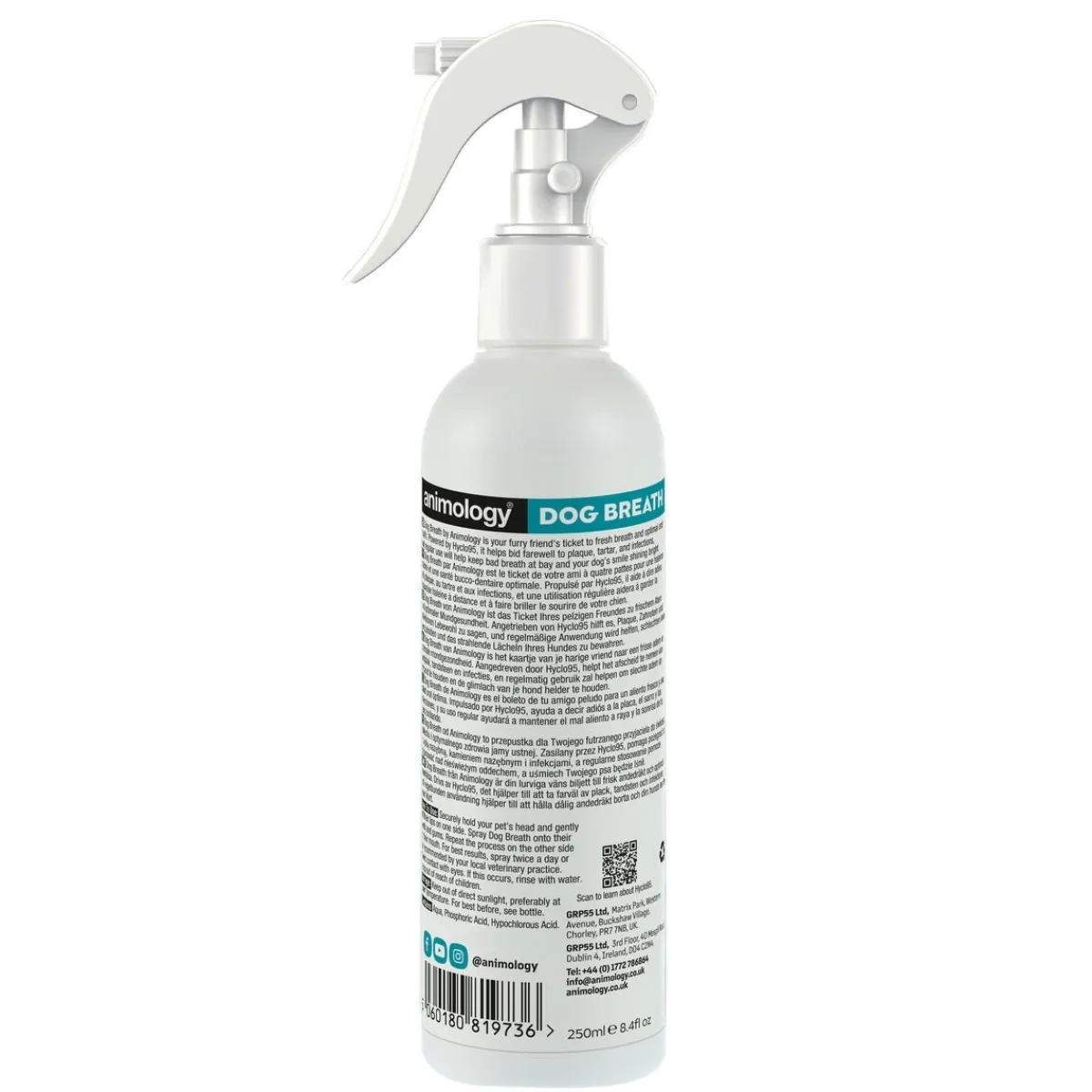Dog Breath Dental Spray 250ml>Animology Online