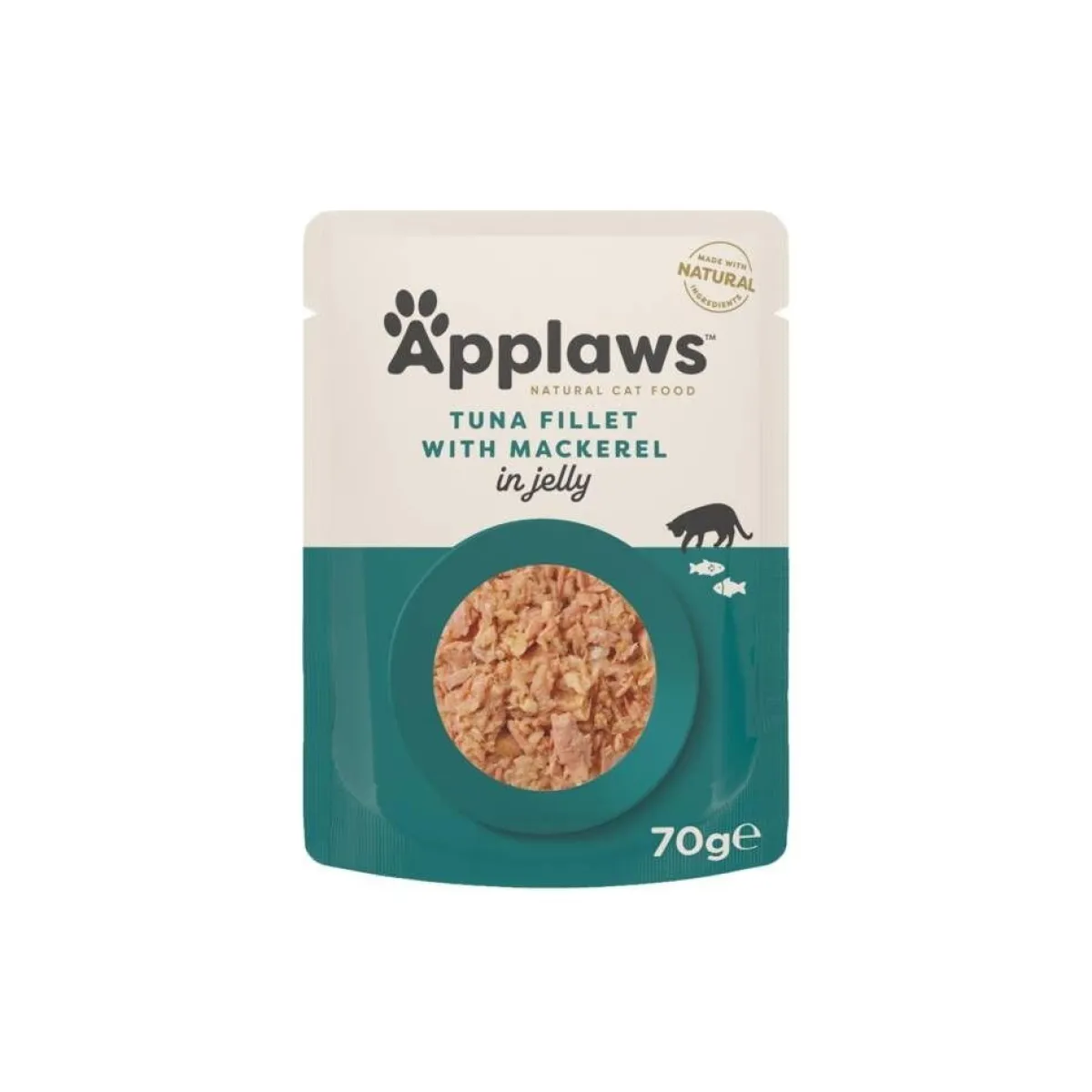 Cat Tonnikala & makrilli hyytelössä 70 g>Applaws New