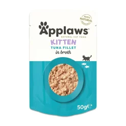Kitten Tonnikala liemessä 50 g>Applaws Discount