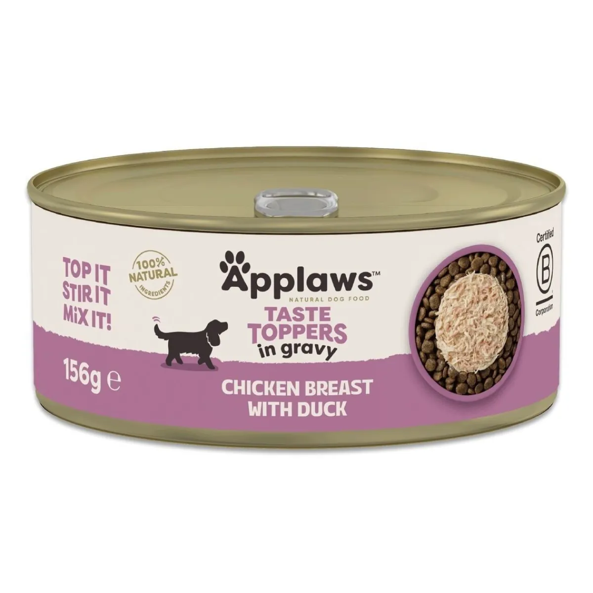 Taste Toppers kana ja ankka 156g>Applaws New