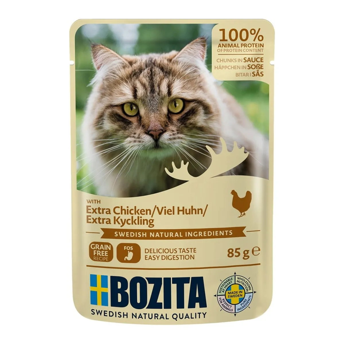 Feline kanaa kastikkeessa 85g>Bozita Sale