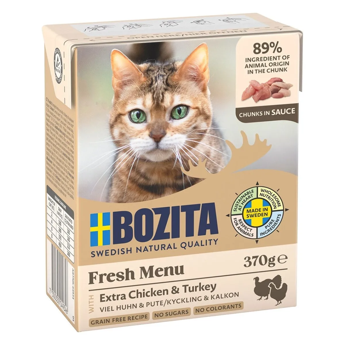 Feline Kana & kalkkuna 370g>Bozita Outlet