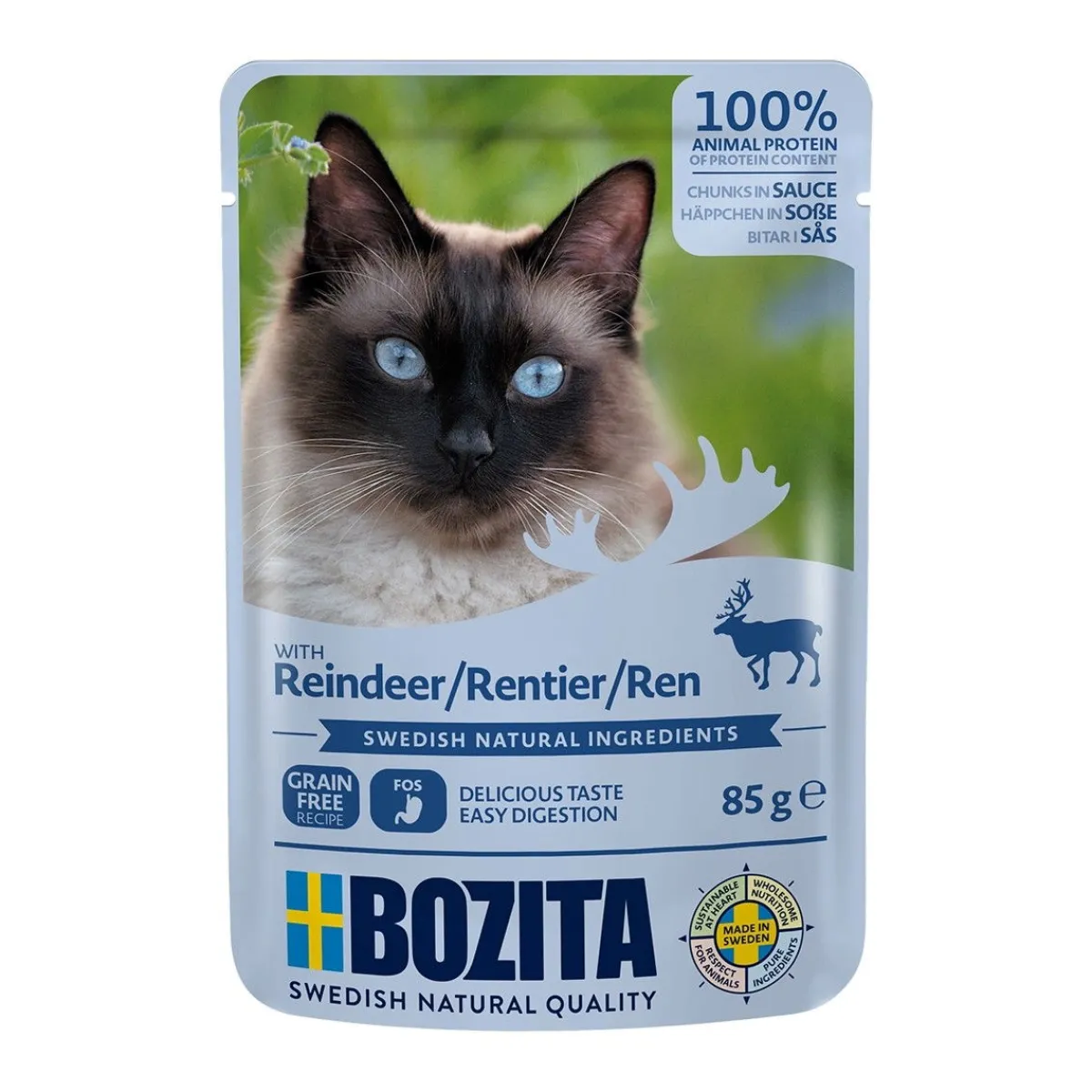 Feline poroa kastikkeessa 85g>Bozita New