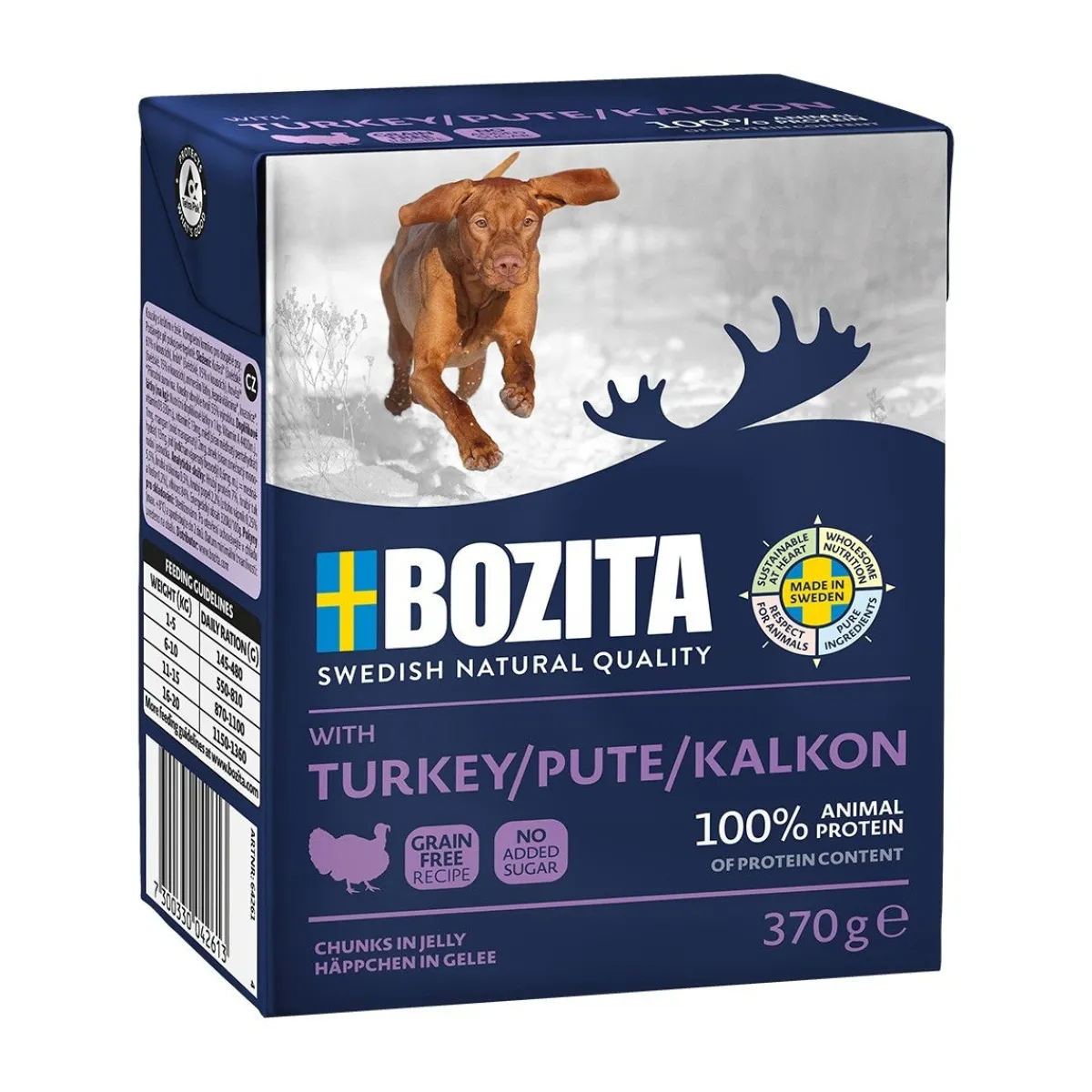 Naturals kalkkuna 370g>Bozita Discount