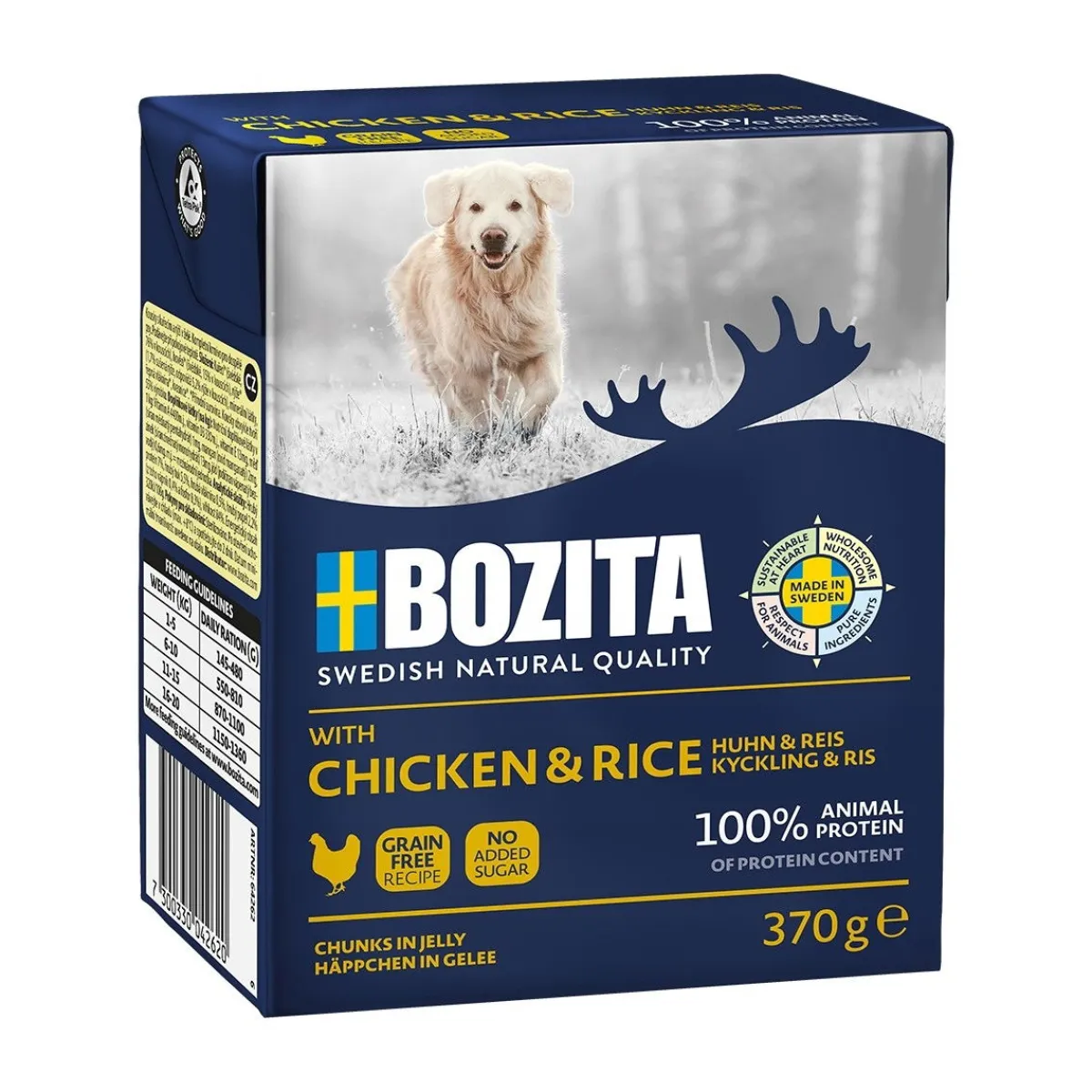 Naturals kana & riisi 370g>Bozita Sale