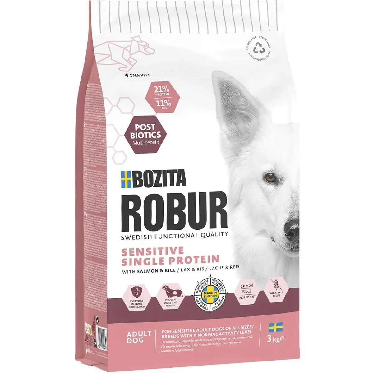 Adult Sensitive Single Salmon>Bozita Robur Discount