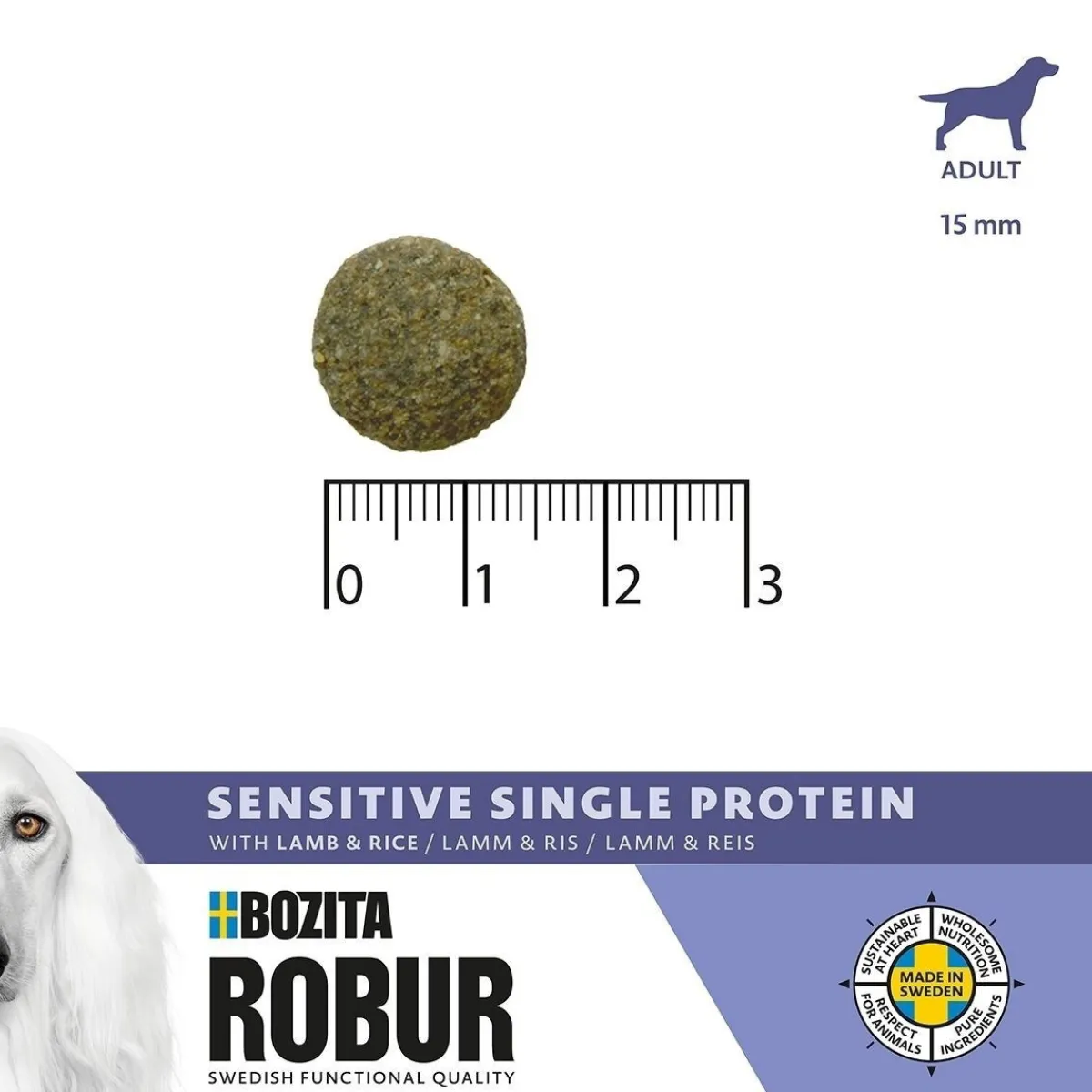 Adult Sensitive Single Lamb>Bozita Robur