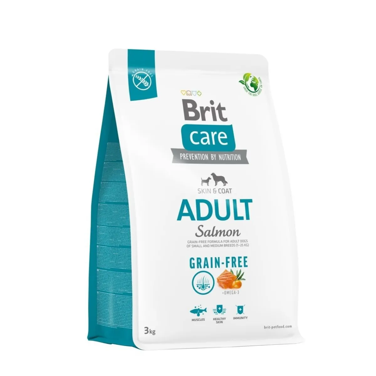 Dog Adult Grain Free Salmon>Brit Care New