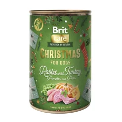 Dog Christmas can Rabbit and Turkey 400g>Brit Care Sale