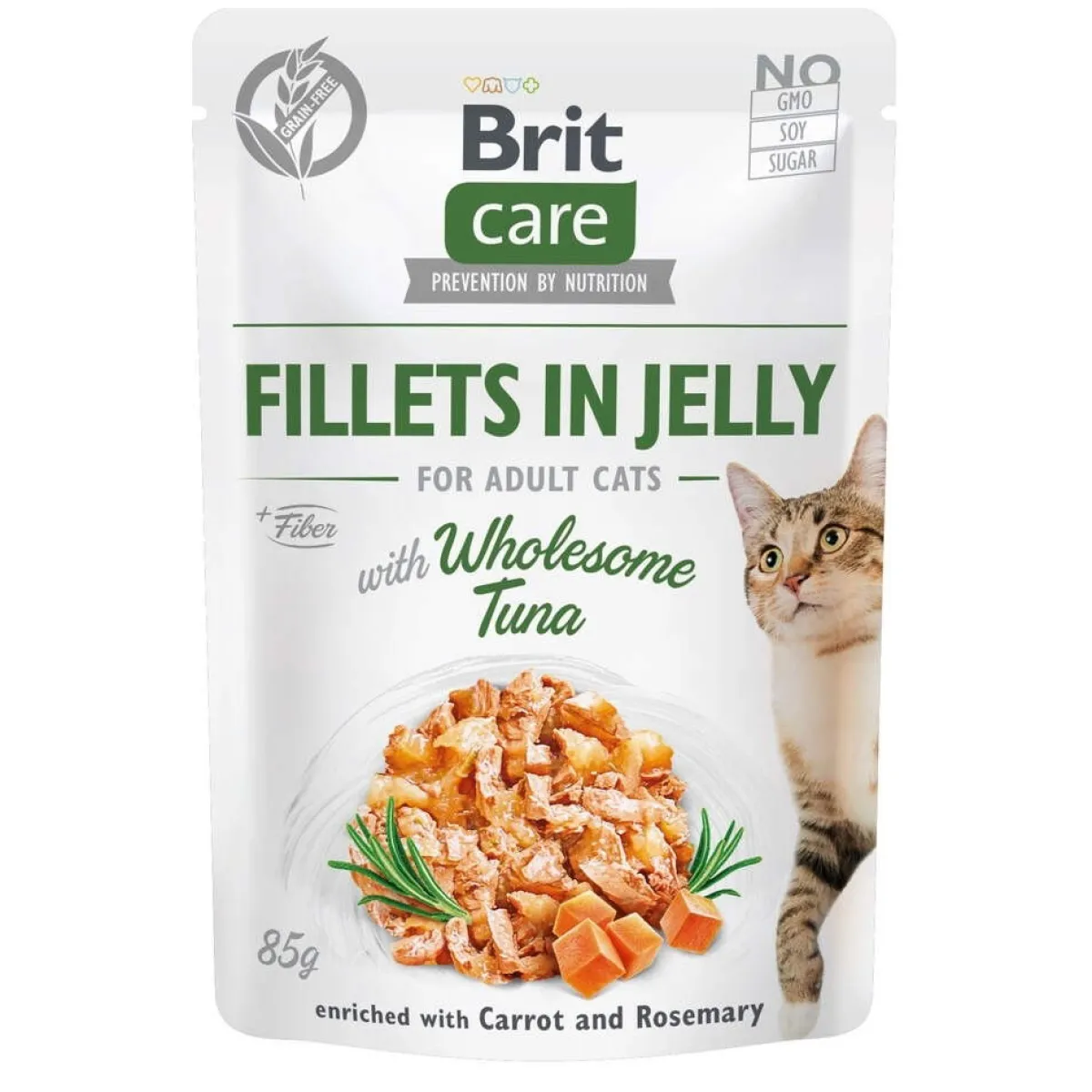 Jelly tonnikalafilee hyytelössä 85 g>Brit Care Online