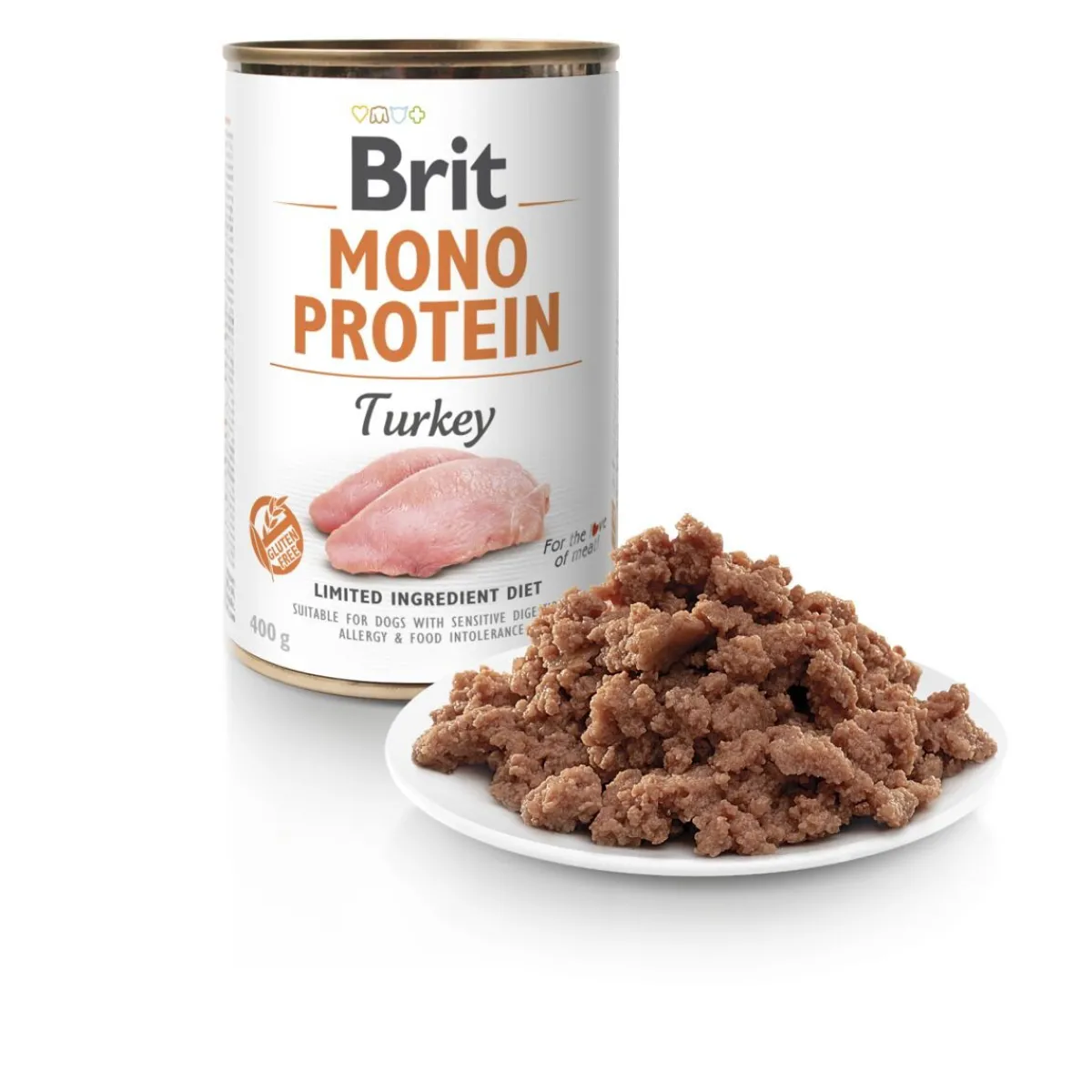 Mono Protein kalkkuna 400g>Brit Care