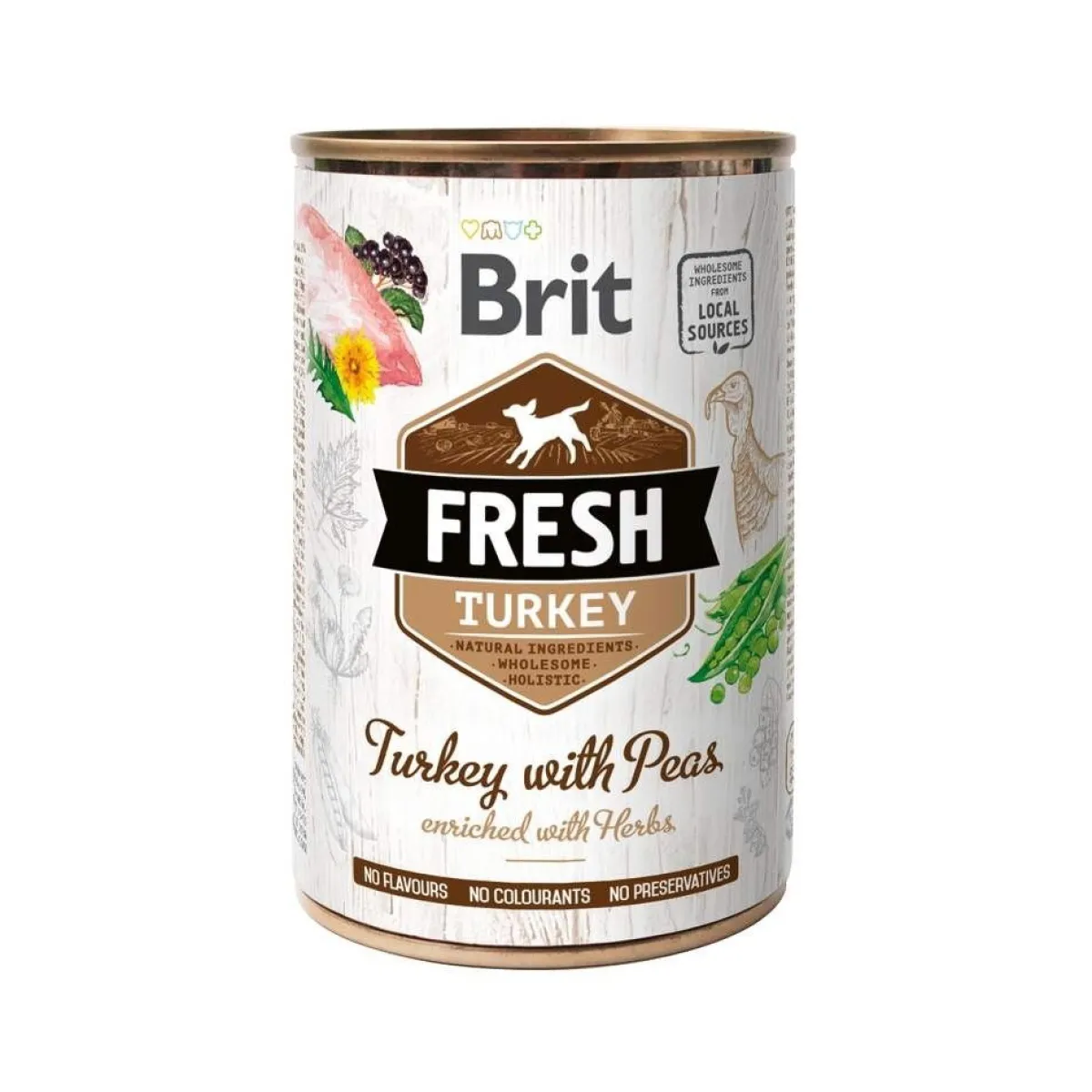 Fresh kalkkuna 400g>Brit Clearance