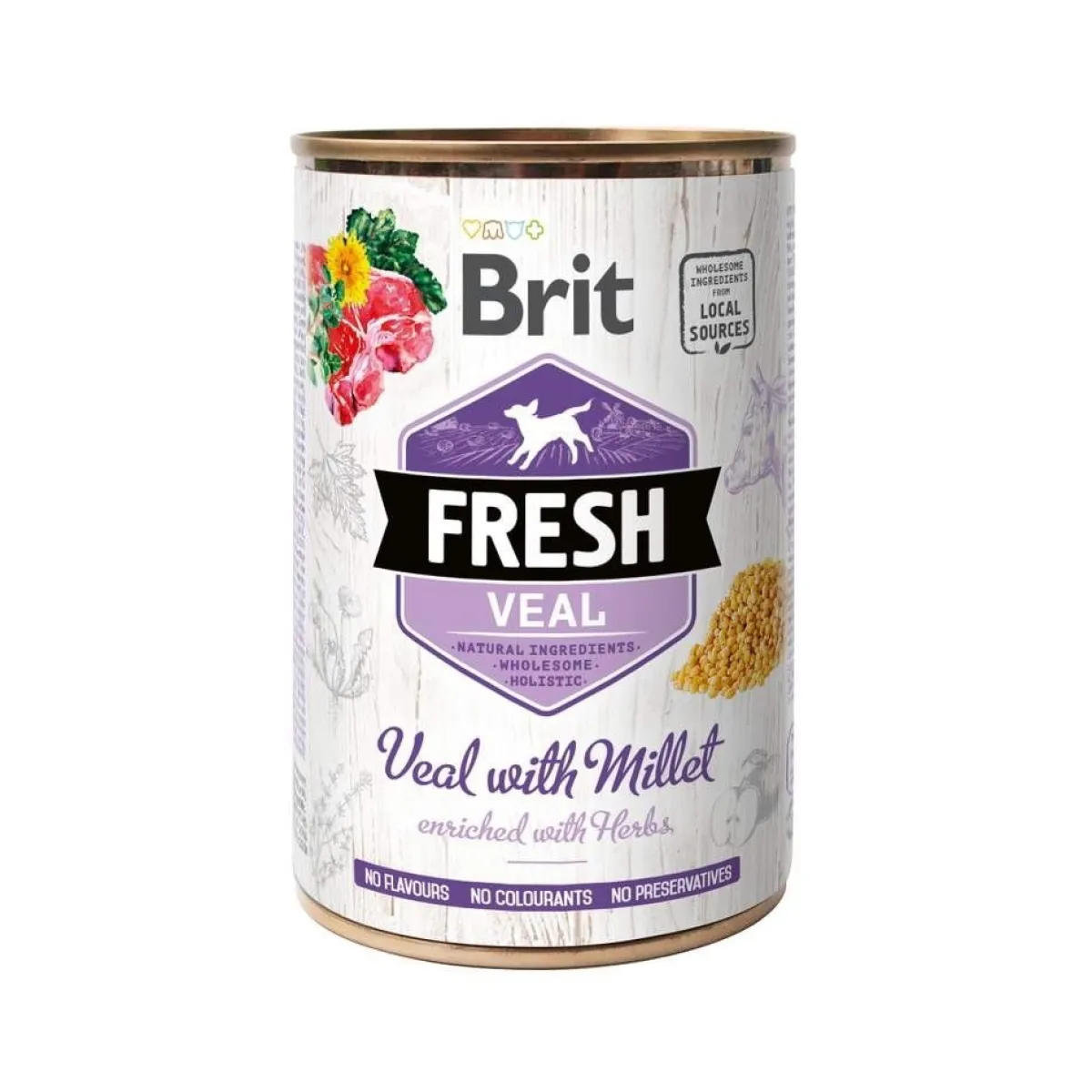 Fresh vasikka 400g>Brit