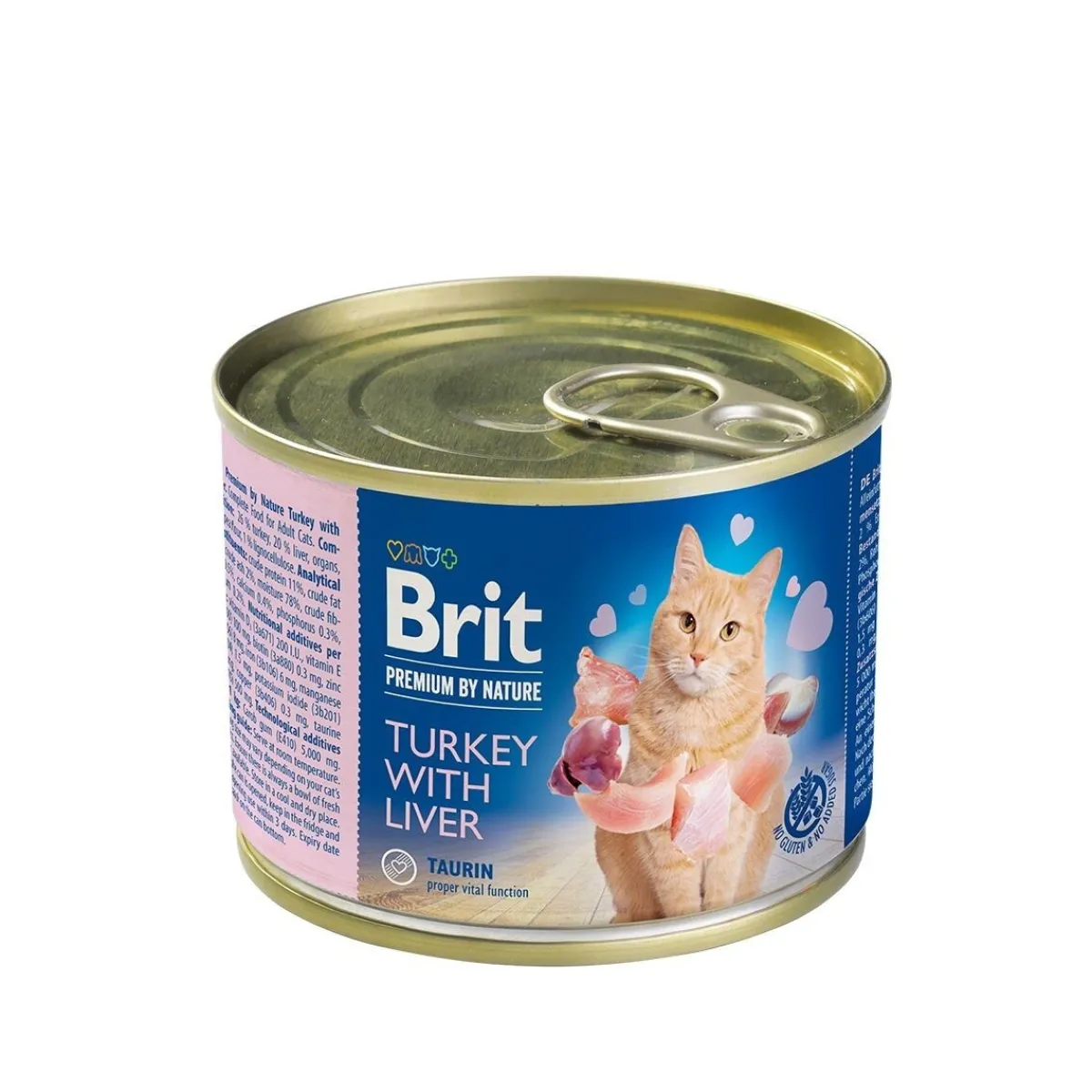 by Nature Cat Kalkkuna & Maksa 200 g>Brit Premium Sale