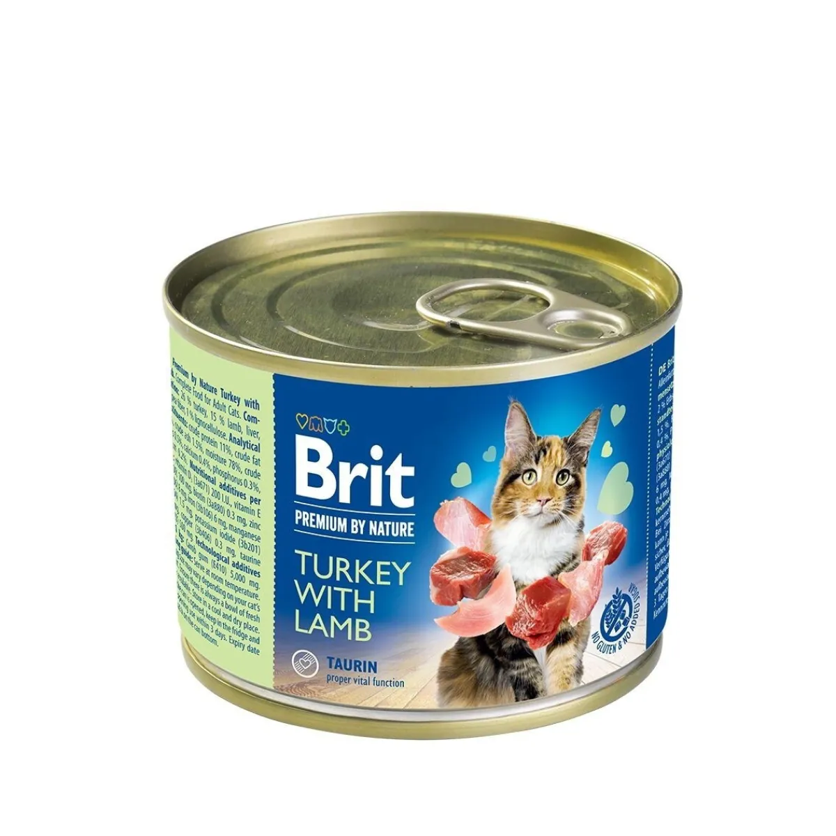 by Nature Cat Kalkkuna & Lammas 200 g>Brit Premium