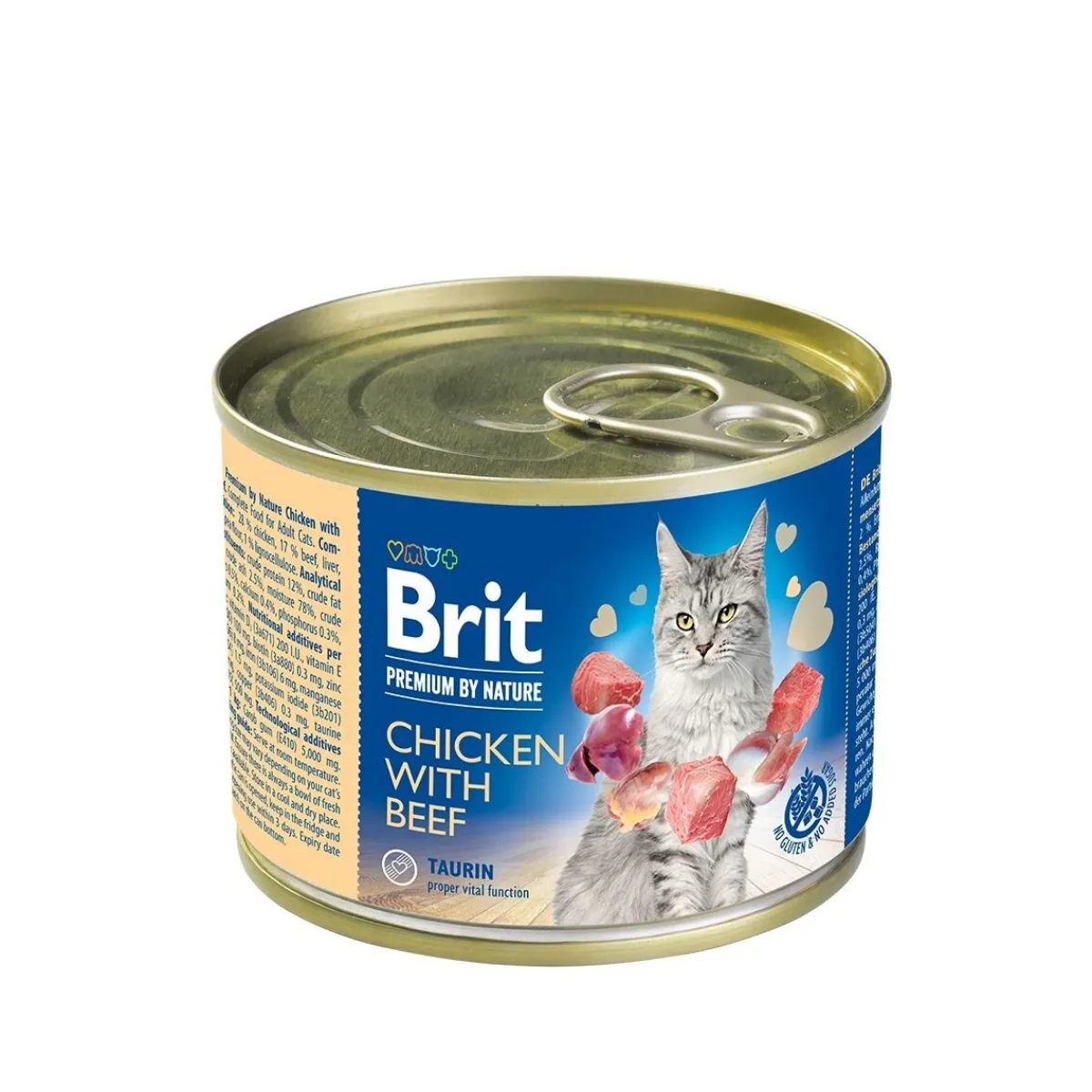 by Nature Cat Kana & Nauta 200 g>Brit Premium New