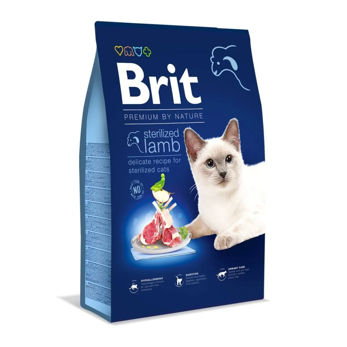 by Nature Cat sterilized lammas>Brit Premium