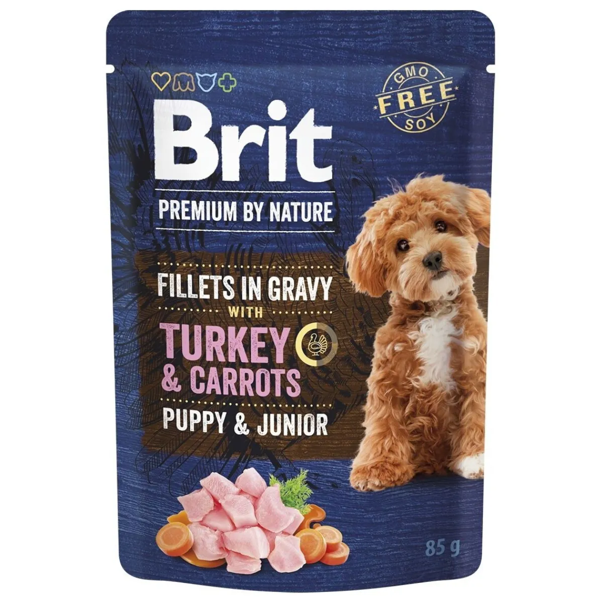 by Nature Dog Puppy & Junior Kalkkuna & Porkkana 85 g>Brit Premium Best