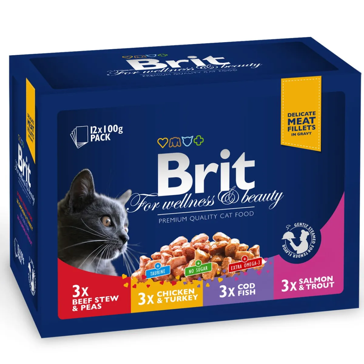 Multipack 12x 100g>Brit Premium Discount