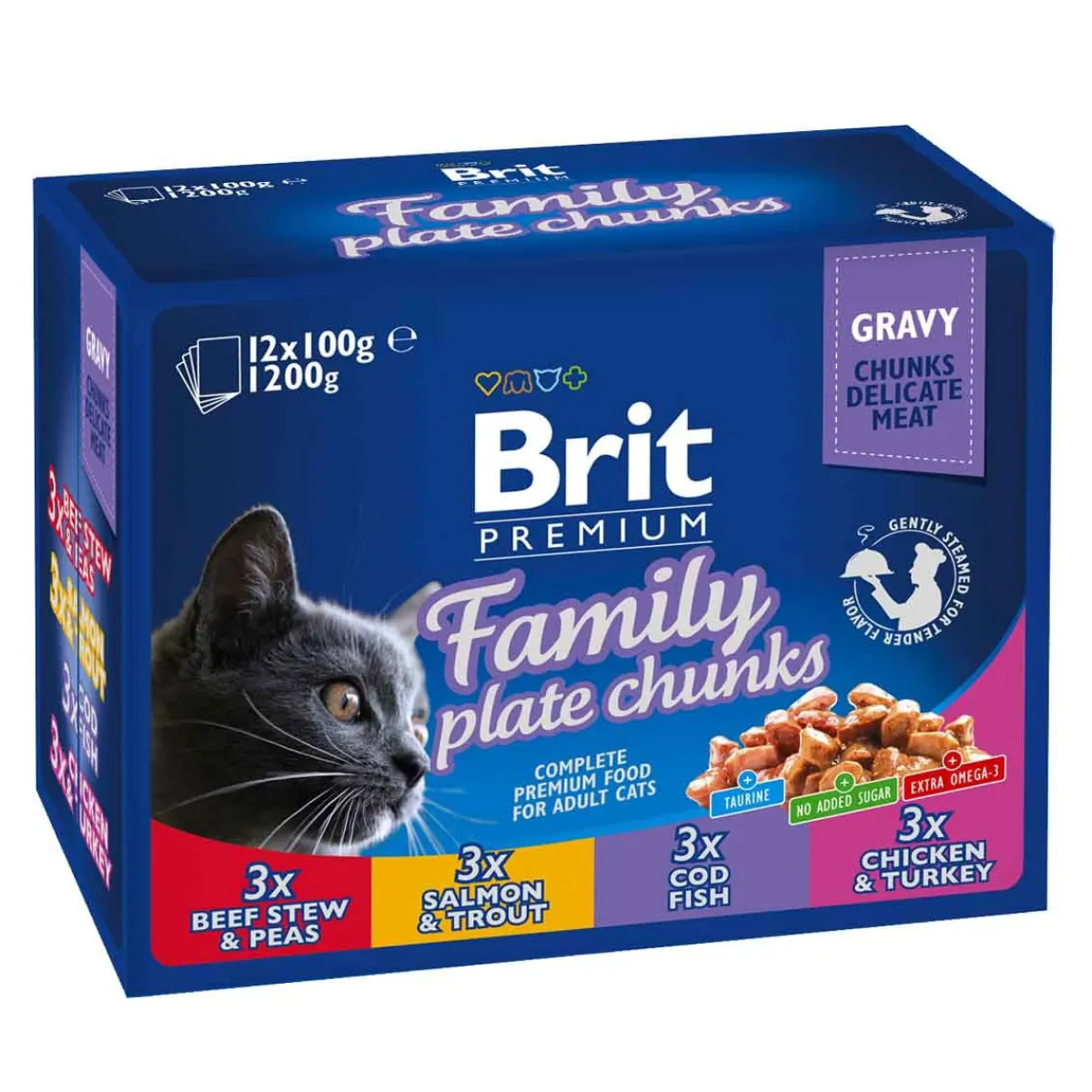 Multipack 12x 100g>Brit Premium Discount