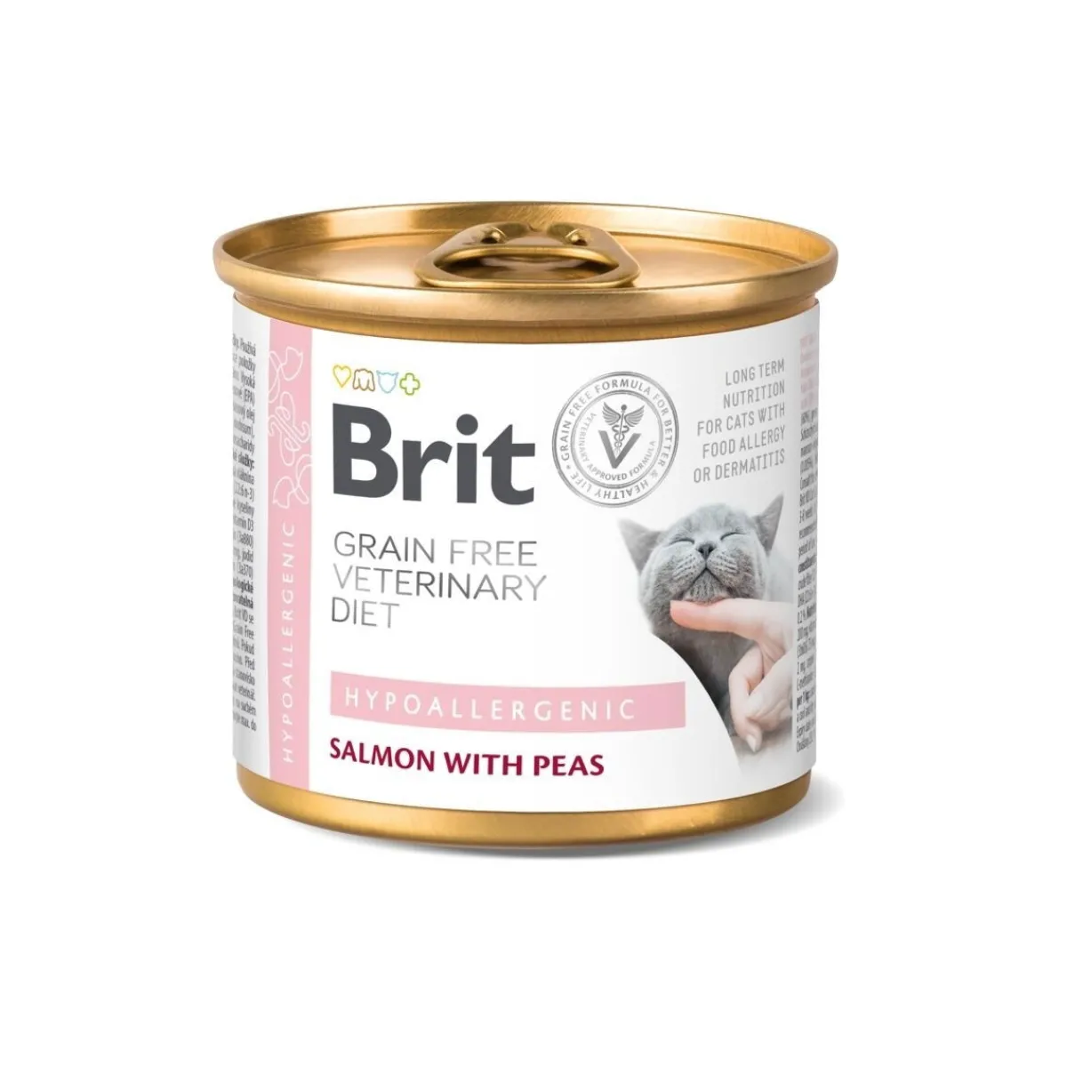 Cat Grain Free Hypoallergenic wet 200 g>Brit Veterinary Diet Clearance