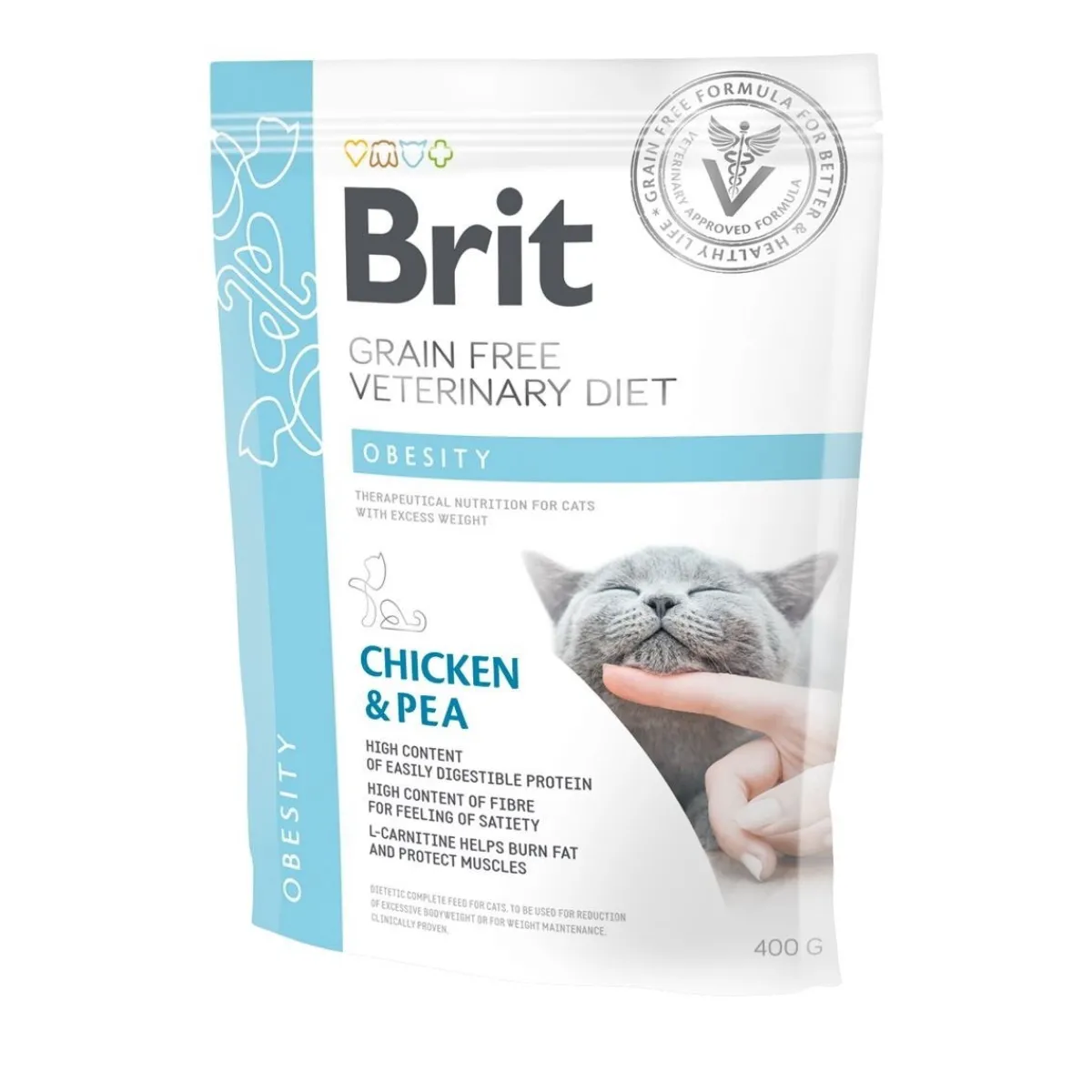 Cat Obesity Grain Free>Brit Veterinary Diet Hot