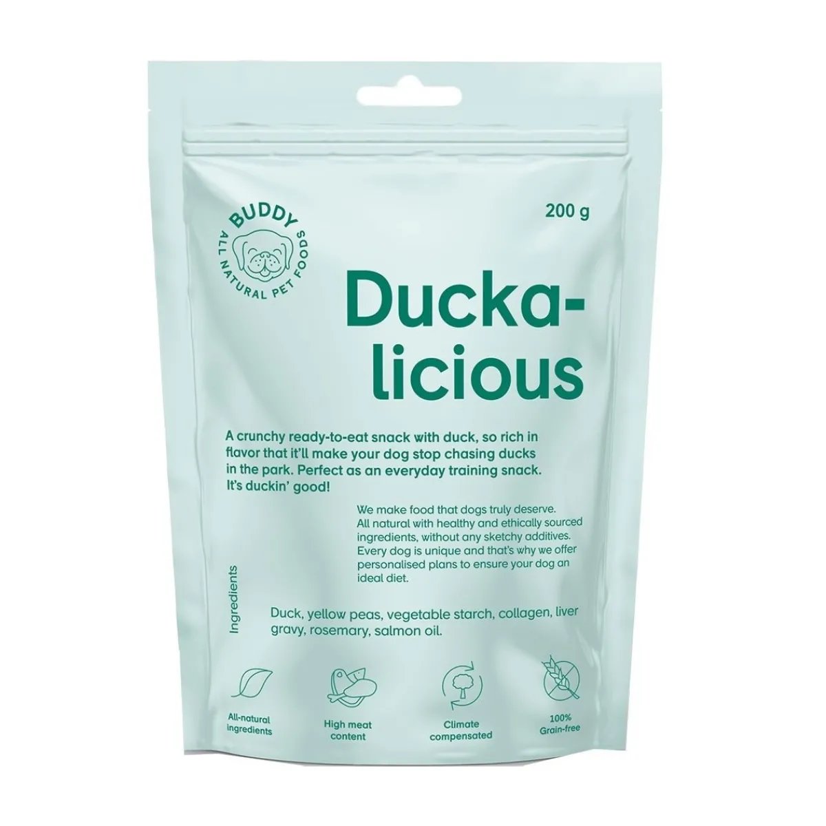 Ankkaherkku koiralle 200g>Buddy Clearance