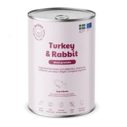 Turkey & Rabbit 400g>Buddy Clearance