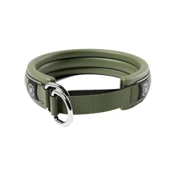 puolikiristävä panta pehmustettu 3 cm, khaki>BullyBillows