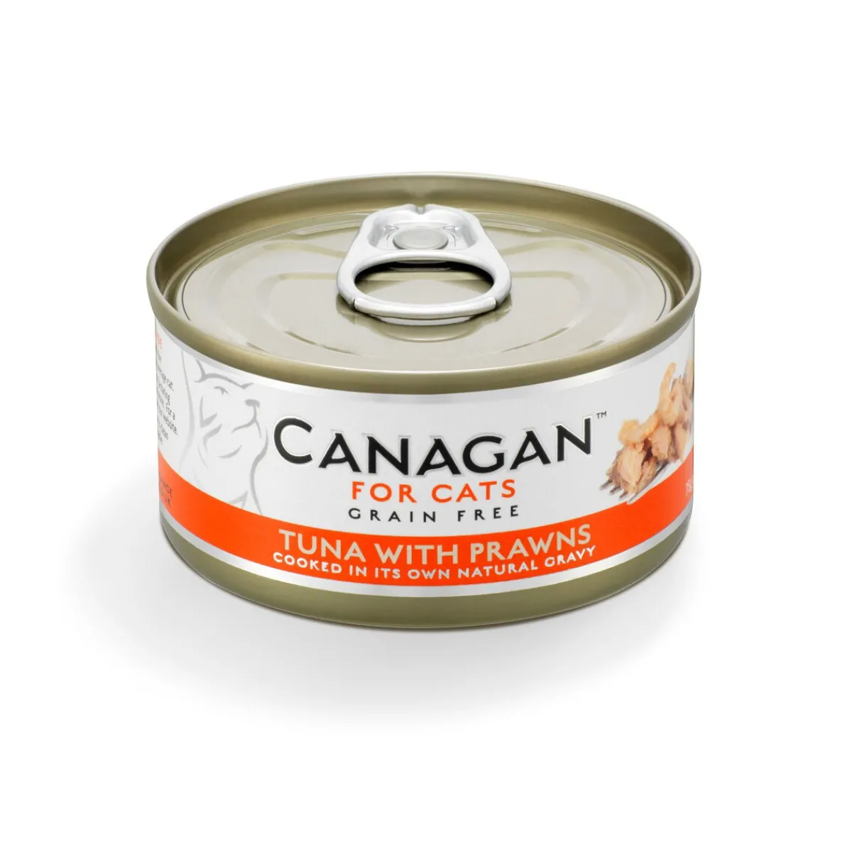 Cat Tonnikala & katkarapu 75g>Canagan Hot