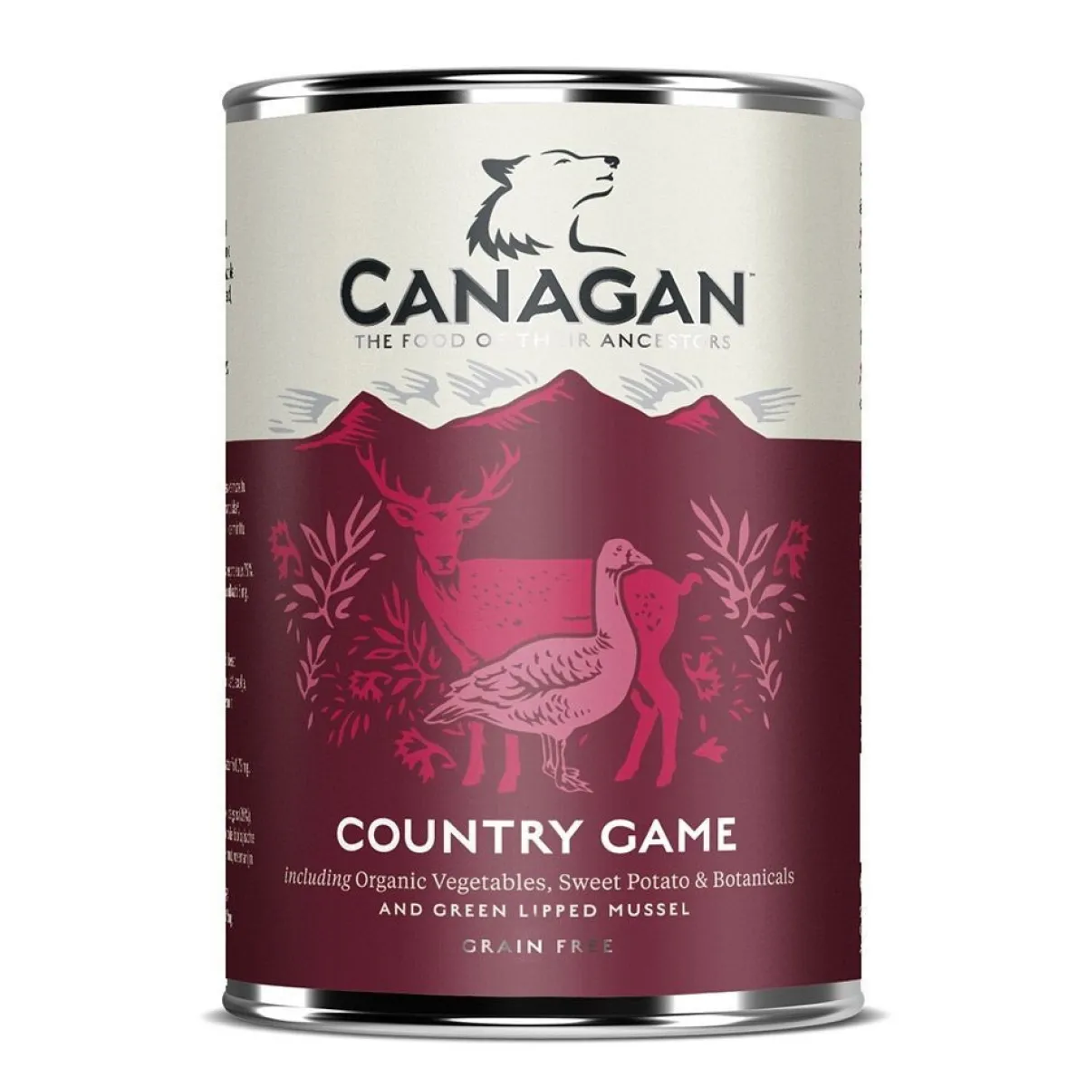Country Game riista & ankka 400 g>Canagan Hot