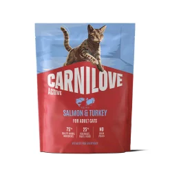 Cat Adult Active Salmon & Turkey>Carnilove Hot
