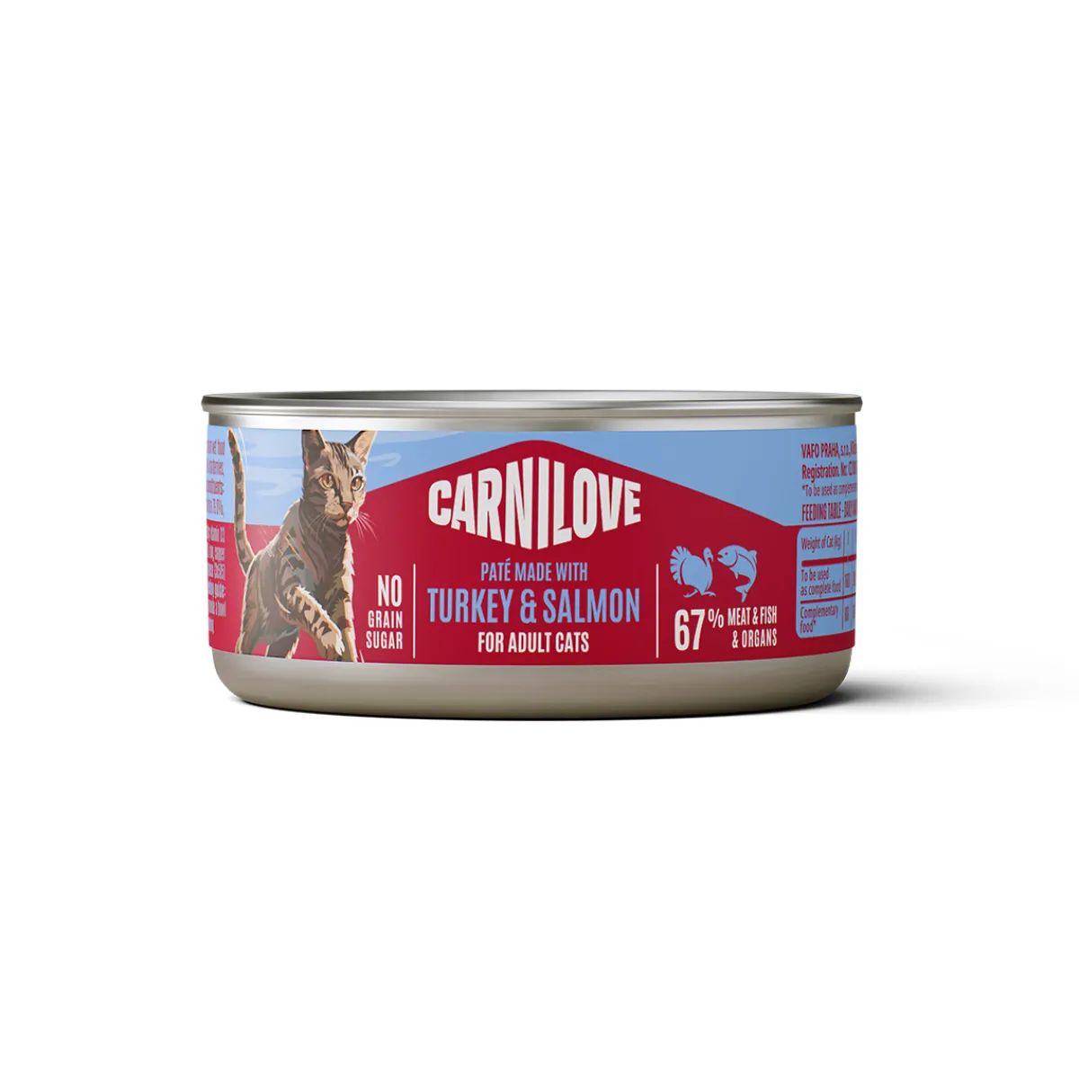 Cat Adult Turkey & Salmon Patee 100 g>Carnilove Clearance