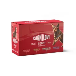 Cat gravy rich multipack 12 x 85 g>Carnilove Outlet