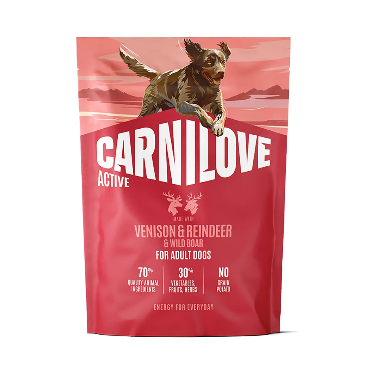 Dog Adult Active Venison, Reindeer & Wild boar>Carnilove Discount