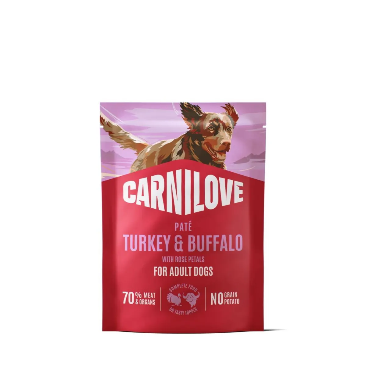 Dog Adult Turkey & Buffalo Patee 300 g>Carnilove New