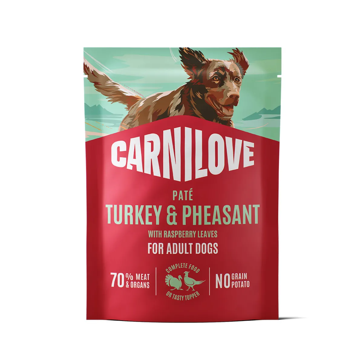 Dog Adult Turkey & Pheasant Patee 300 g>Carnilove Best