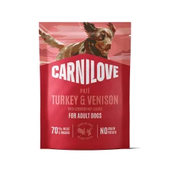 Dog Adult Turkey & Venison Patee 300 g>Carnilove Discount