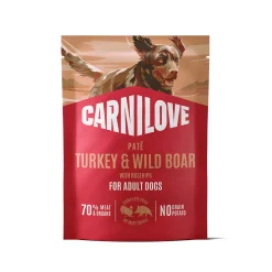 Dog Adult Turkey & Wild boar Patee 300 g>Carnilove Outlet