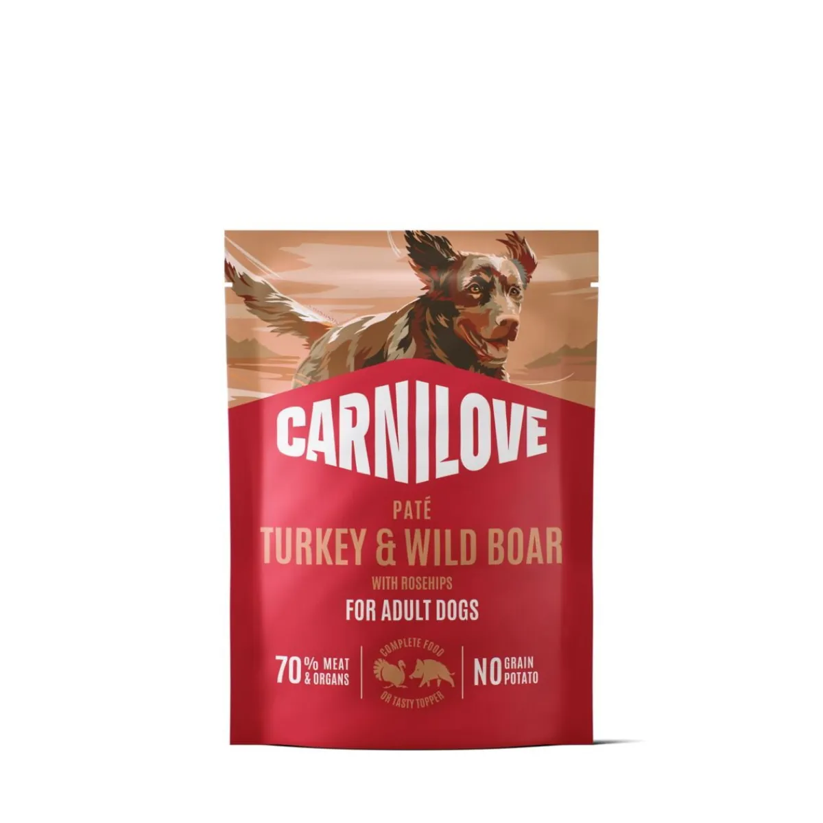 Dog Adult Turkey & Wild boar Patee 300 g>Carnilove Outlet