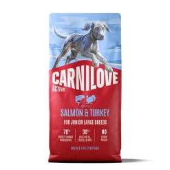 Dog Junior Active Salmon & Turkey>Carnilove Clearance