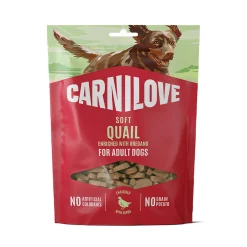 Dog Soft Snack Quail with Oregano 200 g>Carnilove Clearance