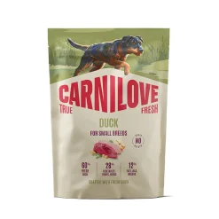 True Fresh Dog Adult Small Breed Duck>Carnilove Clearance