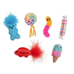 Kitty Sweet Treats kissanlelut 6-pack>Catstages Hot