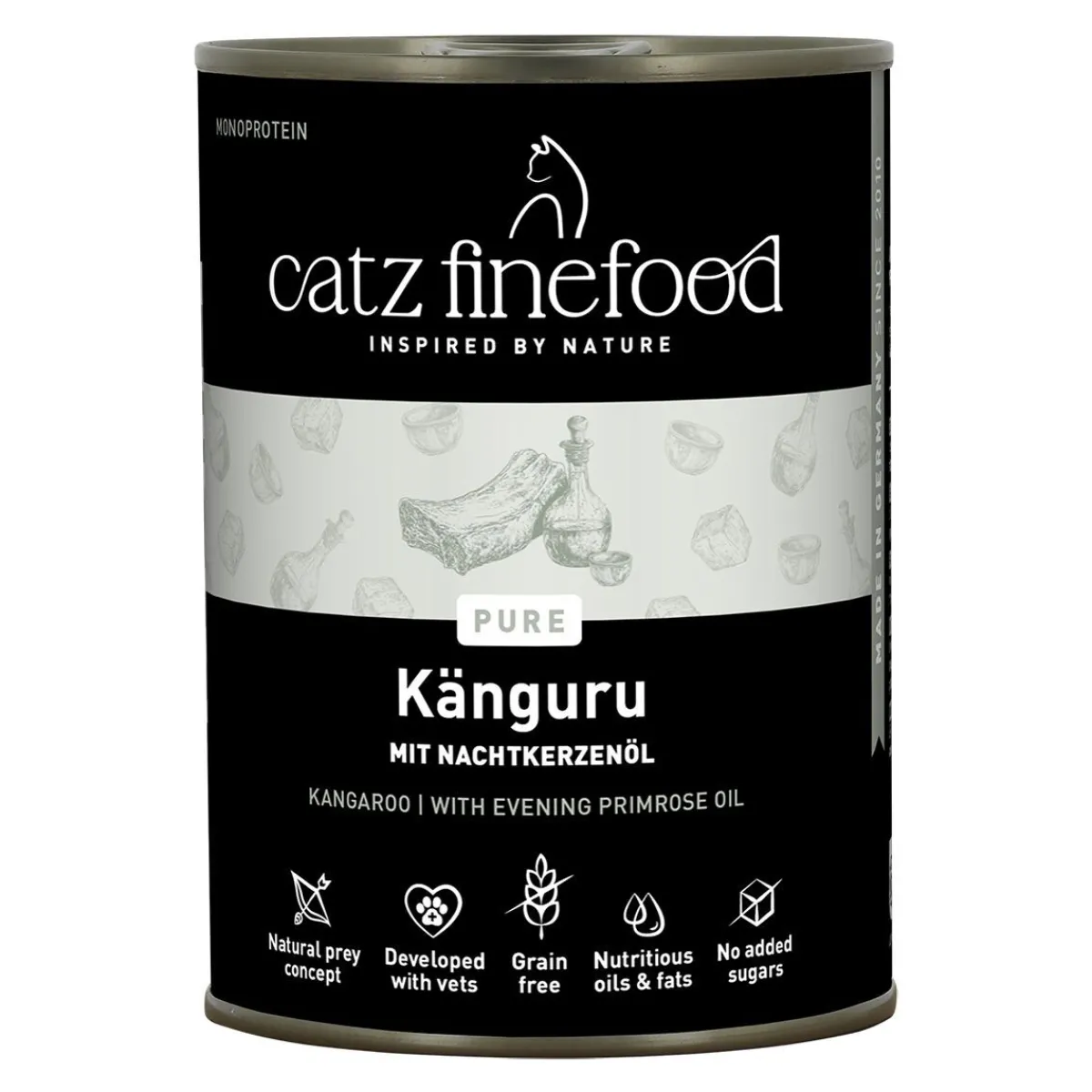 Purrrr N°107 kenguru 400 g>Catz Finefood Hot