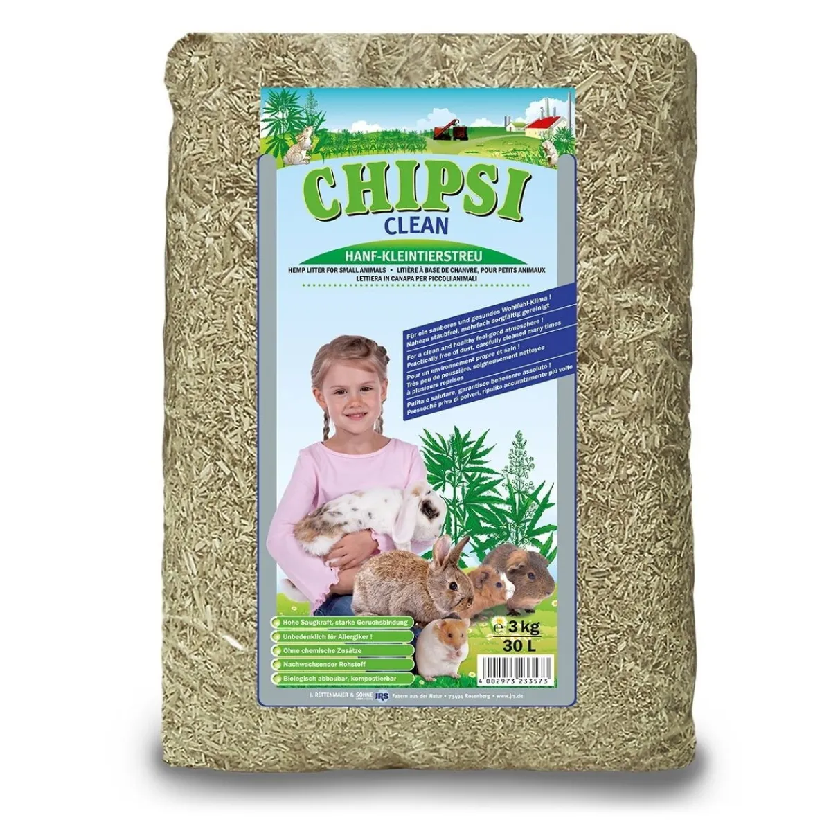 Clean hamppukuivike 30 L>Chipsi Clearance