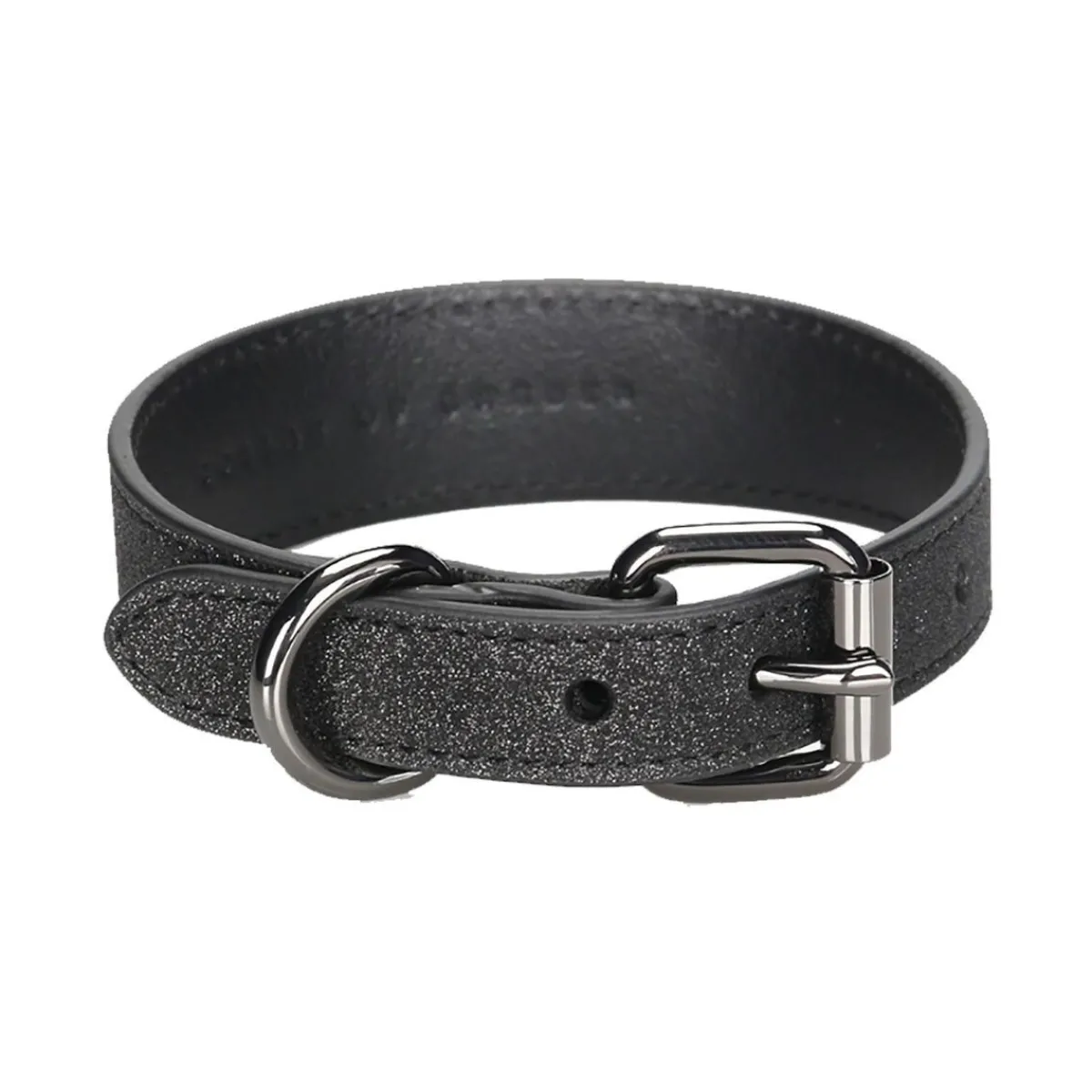 kapea solkipanta, musta glitter>Collar of Sweden Outlet